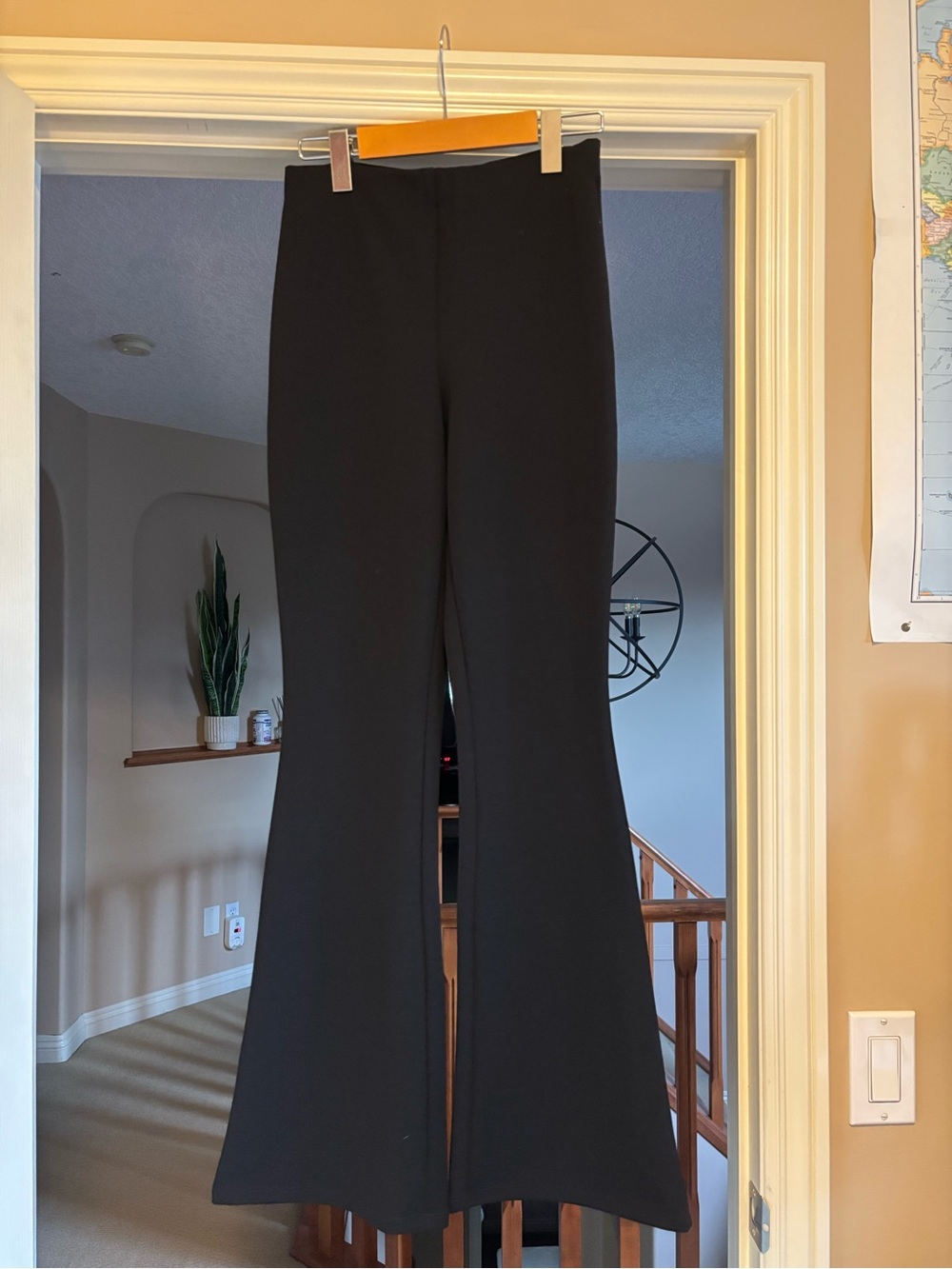 H&M Women's Black Flared Pants